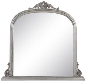 Espelho de Parede 103 X 5 X 108 cm Cristal Madeira Prata
