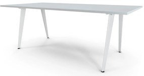 Mesas de Reuniões 2400x1200mm ART Branco / Branco