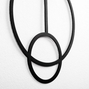 Candeeiro de Parede Asaf – Branco/Preto – 15 x 24 cm