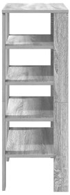 Sapateira 61x32x87,5 cm derivados de madeira cinzento sonoma