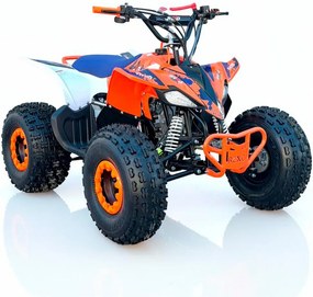 Mini moto 4 gasolina para crianças de 110 cc, REXO 4 Tempos YH110 Automática C/Marcha atrás e Limitador de velocidade Laranja