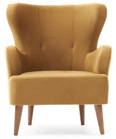 Cadeirão Karina – Dourado – 73x87x80 cm