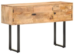 Aparador 116x35x75 cm madeira de mangueira maciça