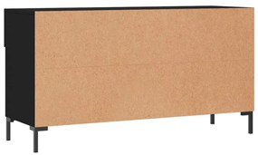Banco sapateira 102x35x55 cm derivados de madeira preto