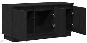 Cabide para TV Black 100x38x49 cm Madeira Derivada