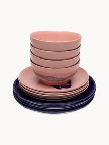 Conjunto de loiça com vidrado reativo Feast, 4 pessoas, 12 uni.