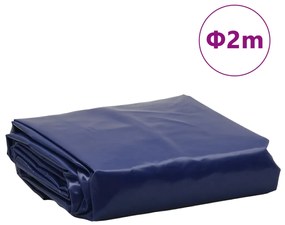 Lona Ø 2 m 650 g/m² azul