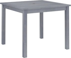 vidaXL Mesa de jantar para jardim 88x88x74 cm madeira de acácia maciça
