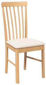 Cadeiras de jantar com almofadões 2 pcs madeira maciça