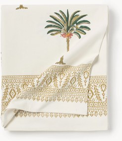 Toalha de mesa com impressão manual Palm Tree