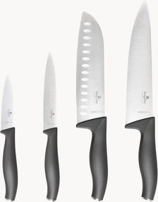 Conjunto de facas de cozinha Anthracite, conjunto de 4