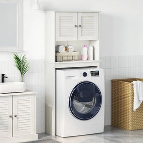 vidaXL Armário para Máquina de Lavar VIGO Branco 72,5 x 27 x 161 cm