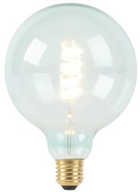 Lâmpada de filamento espiral LED regulável E27 G125 azul 200 lm 2100K