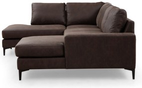 Sofá de Canto Porto Corner – Castanho – 200 cm x 314 cm x 155 cm