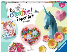 Jogo de Trabalhos Manuais com Papel Ravensburger Paper Art Max