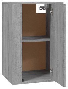 Móveis de TV de parede 2 pcs 40x34,5x60 cm cinzento sonoma