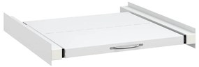 50450 vidaXL Kit montagem máquina de lavar/secar com prateleira retrátil