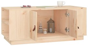 Mesa de centro 100x50x41 cm pinho maciço