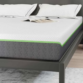 Colchões Branco, Cinza 140 x 200 cm