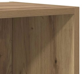 Gabinete de TV de Parede 4 pcs Carvalho Artesanal