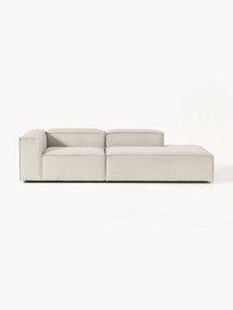 Chaise longue modular em bombazina Lennon