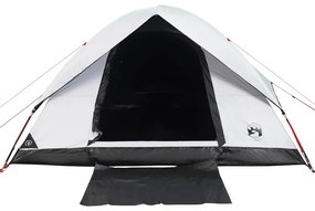 Tenda familiar cúpula p/ 6 pessoas opaca impermeável branco