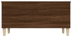 Mesa centro 90x44,5x45 cm derivados madeira carvalho castanho