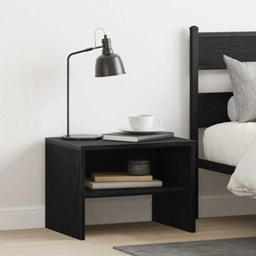 Armário de Cabeceira 2 pcs Carvalho preto 40 x 30 x 30 cm