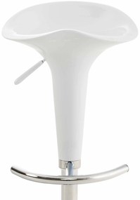 Banco de bar Saddle 37 x 87 x 37 cm Branco