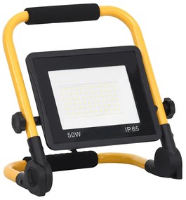 Projetor c/ iluminação LED e pega 50 W branco frio