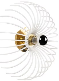 Candeeiro de Parede Aspendos – Branco – 12 cm x 36 cm