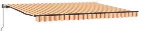 Toldo Amarelo e Laranja Manual amarelo e laranja 450 × 350 cm