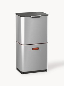 Waste Bin Totem with Separate Recycling Unit, 2 X 30 L