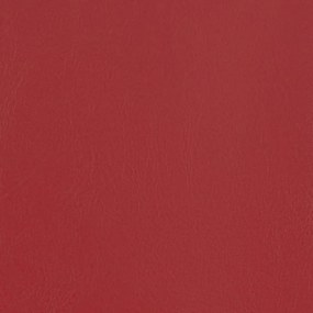 Poltrona couro artificial vermelho-tinto