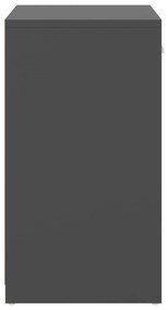 Banco sapateira 94,5x31x57 cm derivados de madeira cinzento
