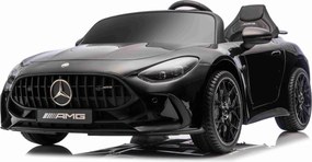 Carro elétrico para Crianças 24V, 2 Lugares, 4x4  Mercedes-Benz GT63 AMG, Rodas de espuma EVA, assento Couro ecológico Preto