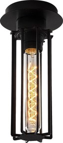 Chandelier Likya – Preto – Diâmetro 12 cm, Altura 25 cm