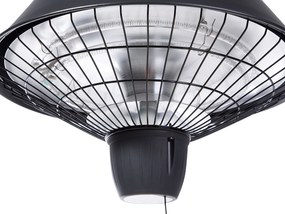 Aquecedor elétrico de teto para exterior cinzento AMIATA Beliani