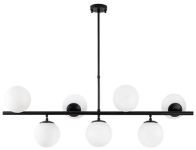 Candeeiro de Teto Fazli – Preto – 113 x 40 x 46-85 cm