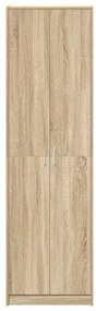 Guarda-roupa Carvalho Sonoma 55x25x189 cm Madeira Engenheirada