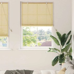 vidaXL Persianas e Sombras de Janela Natural 120 x 220 cm Bambu