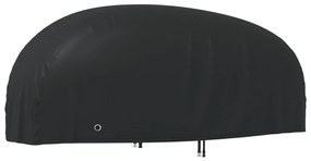 vidaXL Capa para motociclo 295x110x140 cm oxford preto