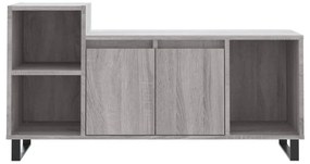 Móvel de TV 100x35x55 cm derivados de madeira cinzento sonoma