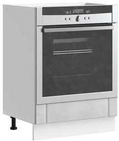 Armário Forno Lucca derivados de madeira cinzento cimento