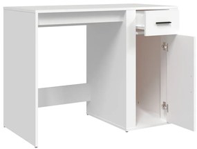 Secretária 100x49x75 cm derivados de madeira branco