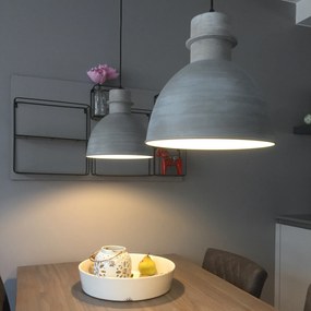 Conjunto de 2 Pendentes Rústicos Cinzentos - Dory