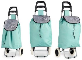Carro de Compras Verde Preto Cinzento Branco 3,3 L (20 x 95 x 34 cm)