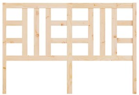 Cabeceira de cama 126x4x100 cm pinho maciço