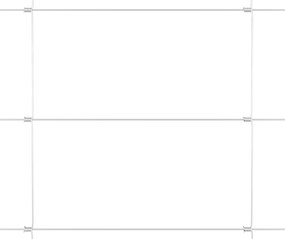 Postes de Cerca vidaXL 22 pcs U-Channel 120 cm Aço Galvanizado, Cerca