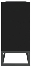 Aparador 105x30x65 cm derivados de madeira preto